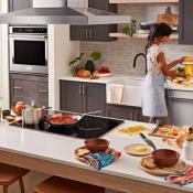 Parrilla de Inducción con sensor 30" (80 cm) Marca: KitchenAid Modelo: KCIG550JSS Color: Negro (2025 07)