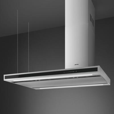Campana de Isla 48" (120 cm) Marca: Smeg Modelo: KLTI12L4X Color: Negro  (2025 06)