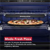 Horno eléctrico empotrable combinado microondas arriba + horno abajo Modelo: KOEC730SPS Color: Acero Inoxidable (08 2026)