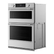 Horno eléctrico empotrable combinado microondas arriba + horno abajo Modelo: KOEC730SPS Color: Acero Inoxidable (08 2026)