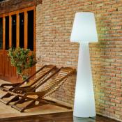 Lampara de Pie para Exterior o Interior NEW GARDEN modelo: LOLA Luz LED fria Color: Blanco