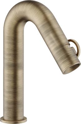 Monomando para lavabo 23cm alto, Marca: NOBILI, Modelo: SO130118/2SB, Color: Cafe cepillado