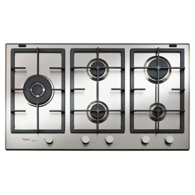 Parrilla Gas 36" (90 cm) Marca: Whirlpool Modelo: AKT950IXL Color: Gris Acero