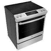 Estufa Eléctrica 30" (76 cm) Marca: IO Mabe Modelo: IO7680ESS0 Color: Acero Inoxidable (06 2026)