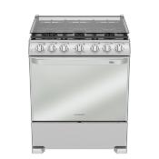 Estufa de piso 30" (76 cm) Marca: Mabe Modelo: EM7682CFIX0 Color: Acero Inoxidable (09 2026)