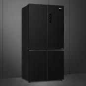 Refrigerador French Door 36" Marca: Smeg Modelo: FQI60KDMX Color: Negro Inoxidable (09 2026)