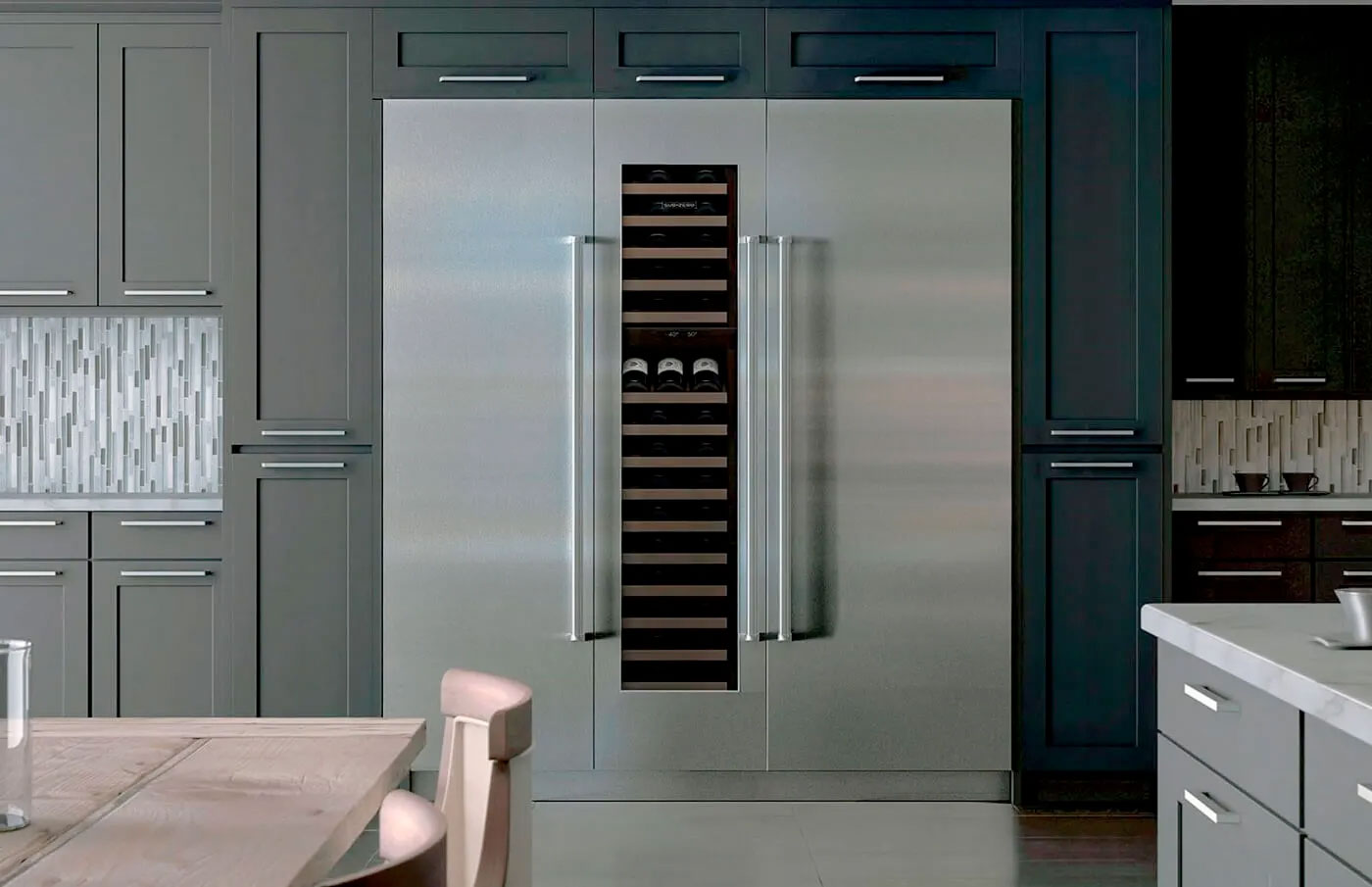 Refrigeradores de Empotrar Columnas Designer