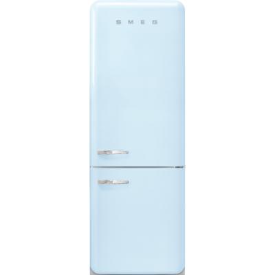 Refrigerador Bottom Freezer 28" (70 cm) Marca: Smeg Modelo: FAB38URPB Color: Azul Pastel 