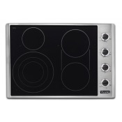 Parrilla Eléctrica Empotrable 30" (76 cm) Marca: Viking Modelo: VECU53014B Color: Acero Inoxidable / Vidrio Negro (3,880 USD) (08 2026)