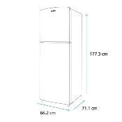 Refrigerador 28" (70 cm) Marca: Mabe Modelo: RME360PVMRM0 Color: Acero Inoxidable
