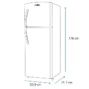 Refrigerador 24" (60 cm) Marca: Mabe Modelo: RMA300FXMRP0 Color: Negro