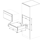 Cajón Caliente 24" (60 cm) Marca: Smeg Modelo: CPR315X Color: Acero Inoxidable