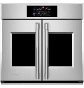 Horno Eléctrico Convección Statement French Door 30" (76cm) Marca: Monogram Modelo: ZTSX1FPSNSS Color: Acero Inoxidable ($9,799 USD).