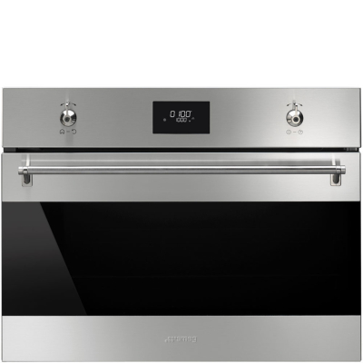 Microondas + Grill 24" (60 cm) Marca: Smeg Modelo: SF4301MXK Color: Acero Inoxidable