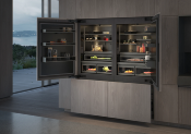 Refrigerador Bottom Freezer 36" Marca: GAGGENAU Modelo: RVB 497 Color: Panelable (31,483 USD) (06 2026)