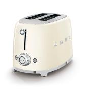 Tostador 2 Rebanadas Marca: Smeg Modelo: TSF01CRUS Color: Crema