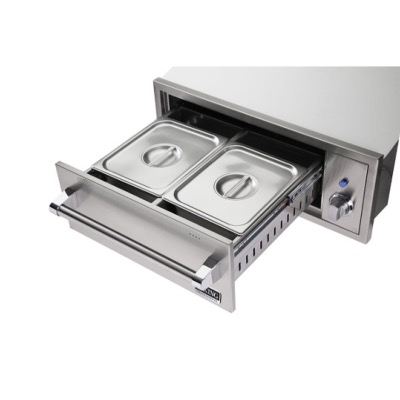 Cajón Calentador Eléctrico para Exterior 30" (76 cm) Marca: Viking Modelo: VQEWD5301 Color: Acero Inoxidable (4,069 USD) (08 2026)