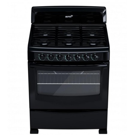 Estufa Gas Acros 30" /76 cm AF5000B Negro.