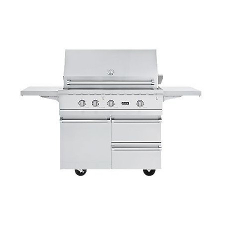 Carrito para Asador De Piso Viking BQC5421-SS Acero Inoxidable $3,335.00