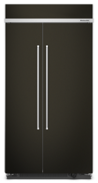 Refrigerador Side By Side Empotrable 42" (105 cm) Marca: KitchenAid Modelo: KBSN702MBS Color: Panelable (2025 07)