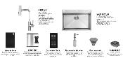Paquete All in One KELE WORKSTATION AAS (83.8x55.9CM) Marca: Kele Modelo: KWS0111AAS Acabado: Acero Inoxidable (07 2026)