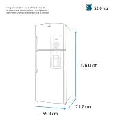 Refrigerador 24" (60 cm) Marca: Mabe Modelo: RMA300FZMRX0 Color: Acero Inoxidable