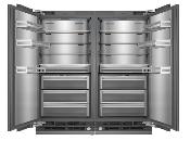 Pareja Columnas All Refrigerator -  All Freezer 72" (180 cm) Marca: BENESSI Modelos: BKR36P + BKF36P Color: Panelable ($20,878 USD) (05  2026)