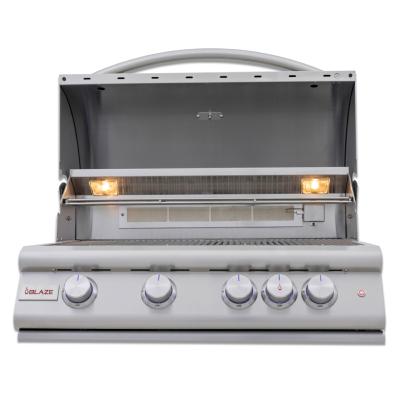 Asador 32" (80 cm) Marca: BLAZE Modelo: BLZ-4LTE3 Color: Acero Inoxidable ($4,524 USD) (04 2026)