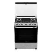 Estufa de piso 30" (76 cm) Marca: Mabe Modelo: EMH7612DTSS0 Color: Plata Mercury