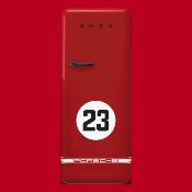 Refrigerador 50’s Style 153x60 cm Marca: Smeg x Porsche Modelo: FAB28URDP9176 (09 2026)