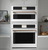 Horno Eléctrico Multifunción 30" (76 cm) Marca: Cafe Modelo: CSB913P4NW2 Color: Blanco (5,799  USD)