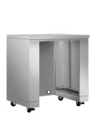 Gabinete para refrigerador bajo encimera 35" (90 cm) Marca: THOR Modelo: MK02SS304 Color: Acero Inoxidable 