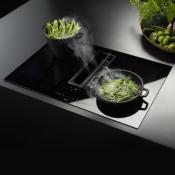Parrilla Eléctrica de Inducción 220v 30" (84 cm) Con Sistema de Extracción y Purificación integrado Modelo: Quantum Marca: Falmec Color: Negro ($3,618 USD) 2025