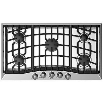Parrilla de Gas Empotrable 36" (91 cm) Marca: Viking Modelo: RVGC33615B Color: Acero Inoxidable (3,231 USD) (08 2026)
