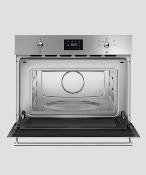 Horno Eléctrico combinado con microondas 30" (76 cm) Marca: SMEG Modelo: SOCU3304MCX Color: Acero Inoxidable (09 2026)