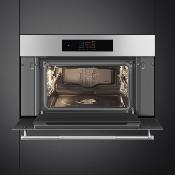 Horno vapor combinado 30" (76 cm) Marca: SMEG Modelo: SOCU3304SCX Color: Acero Inoxidable (09 2026)