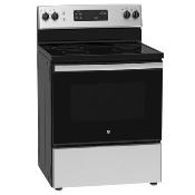 Estufa Eléctrica 28" (76 cm) Marca: GE Modelo: JCBS631SFSS Color: Acero Inoxidable 