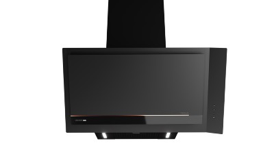 Campana de Pared Decorativa Vertical 32" (80 cm) Marca: Teka Modelo: MAESTRO DVI 88-G1 EOS BM Color: Negro  (07 2026)