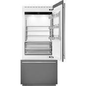 Refrigerador Bottom Mount 91.3x212cm Marca: SMEG Modelo: RBMU36RX Color: Acero Inox  (2025 07)