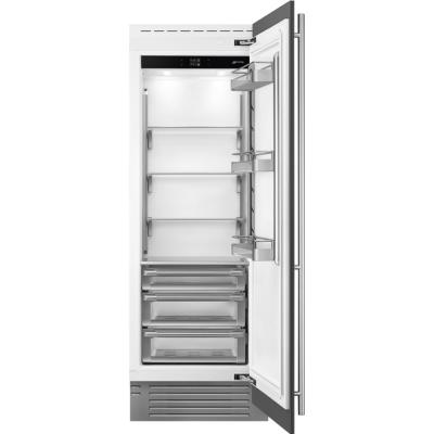 Columna de refrigerador 76.1x212cm Marca: SMEG Modelo: RSDU30RX Color: Acero Inox (2025 07)