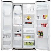 Refrigerador Duplex Side by Side 36" (90 cm) Marca: IO Mabe Modelo: ONM23WKZGS Color: Acero Inoxidable