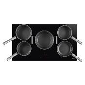 Parrilla inducción 36" (90 cm) Marca: Smeg Modelo: SI1M4954D Color: Negro (2025 06)