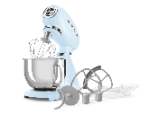 Batidora Full Color: Azul pastel 4.8L Marca: SMEG Modelo: SMF05PBUS (10 2026)