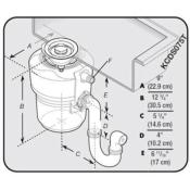 Triturador de Alimentos 3/4 HP Marca: KitchenAid Modelo: KGCP534RXX Color: Negro