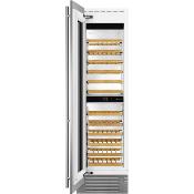 Columna de cava de vino, empotrable 61x213.3cm Marca: Smeg Modelo: WCOU24LX Color: Acero Inoxidable (2025 06)