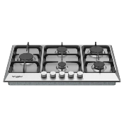 Parrilla Gas 75 cm Marca: Whirpool Modelo: WP3021S Color: Acero Inoxidable (10 2026)