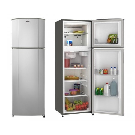 Refrigerador Top Freezer Acros 9 ft3 AT9007G Metalico.