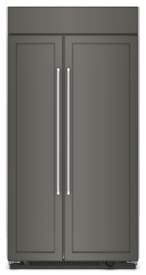 Refrigerador Side By Side Empotrable 42" (105 cm) Marca: KitchenAid Modelo: KBSN702MPA Color: Panelable (2025 07)