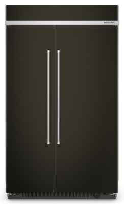 Refrigerador Empotrable 30" (75 cm) Marca: KitchenAid Modelo: KBSN708MBS Color: Black Stainless Steel  (2025 07)