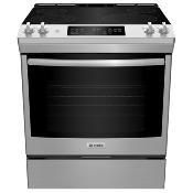 Estufa Eléctrica 30" (76 cm) Marca: IO Mabe Modelo: IO7680ESS0 Color: Acero Inoxidable (06 2026)